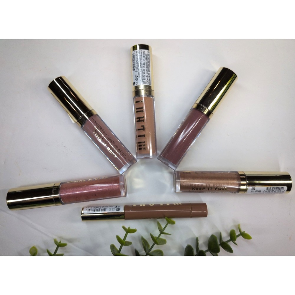 NEW LOT 6🥰Milani Keep It Full Nourishing Lip Plumper Balm Honey Peach Rose Nude